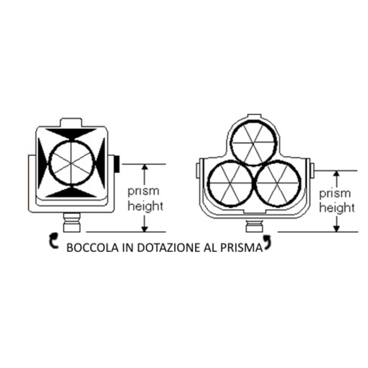 Palina 3,60mt in alluminio e carbonio per strumenti robotici