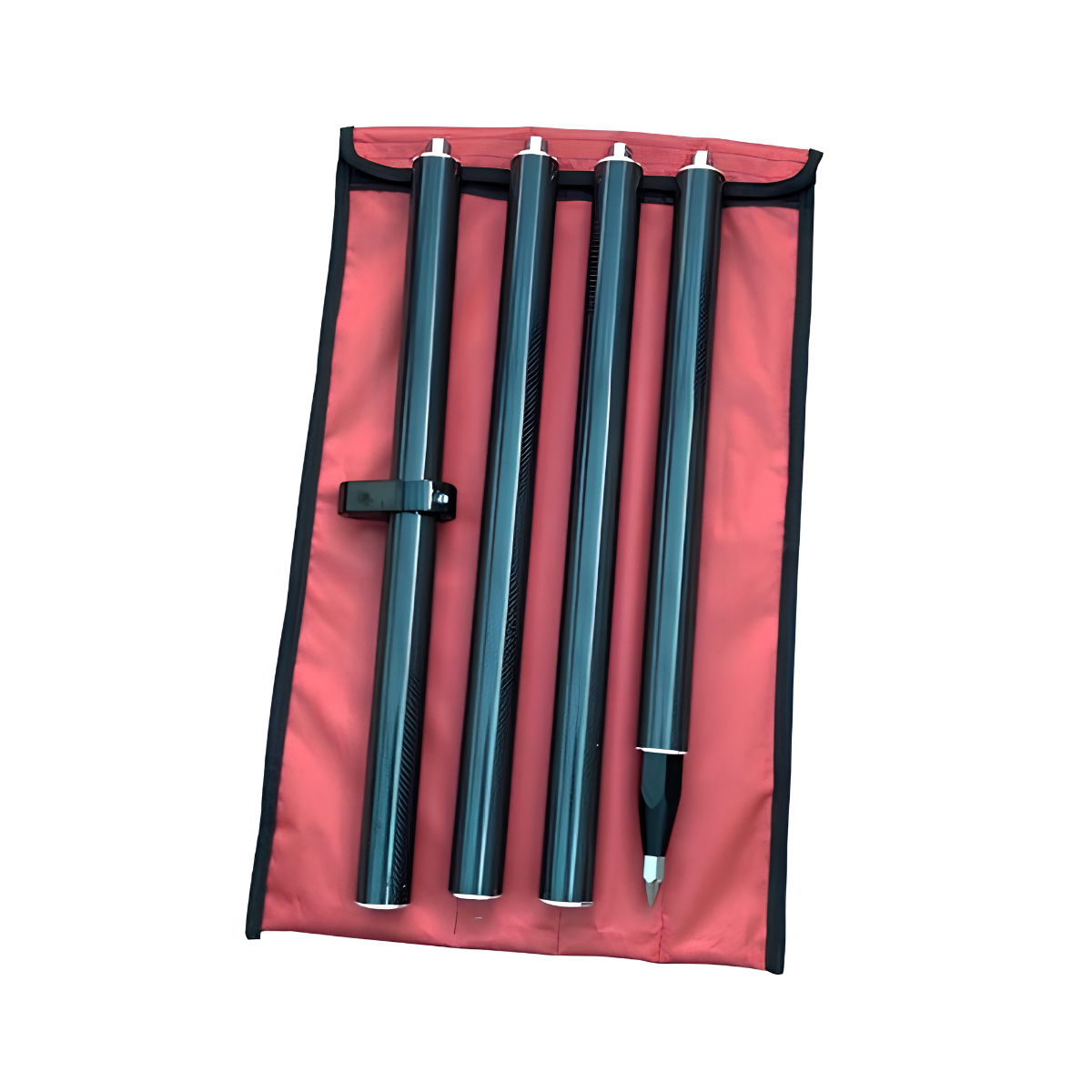 Palina da 2mt in carbonio per GPS GNSS, 4pz avvitabili, con attacco 5/8″