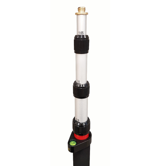 Palina portaprisma 5,00mt, attacco 5/8″ fisso, chiusura a compressione