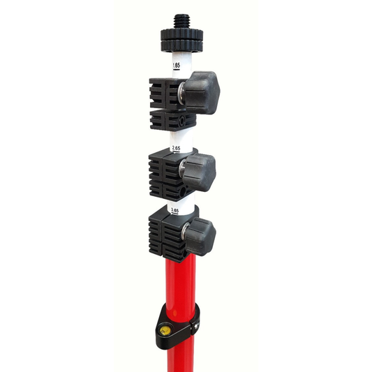 Palina portaprisma ultraleggera 4,60mt, attacco 5/8″ regolabile, chiusura a vite TLV