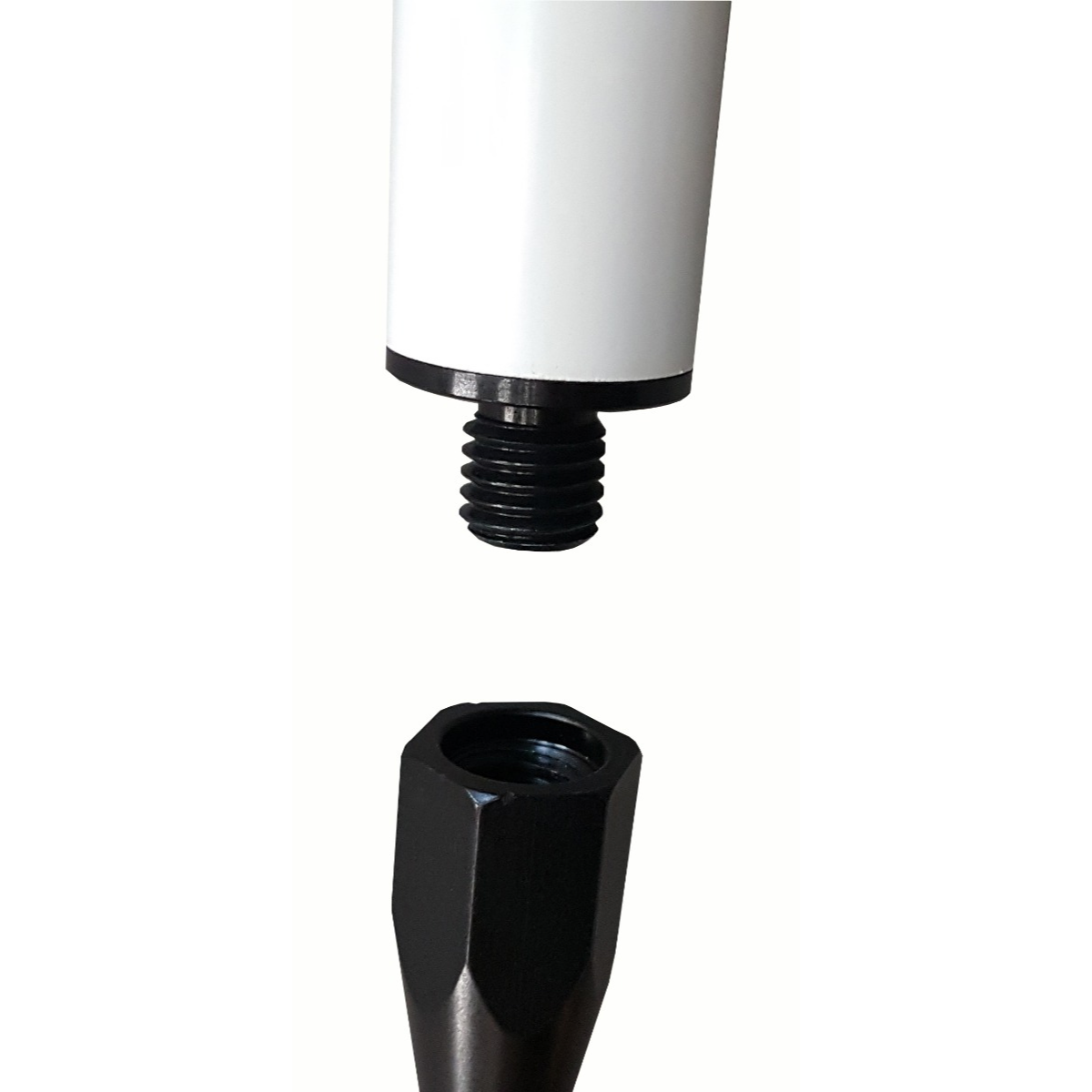 Palina portaprisma 3,60mt, attacco 5/8″ fisso, chiusura a compressione