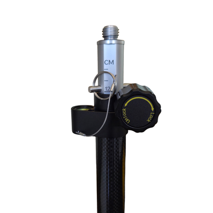 Palina STEC in carbonio per GNSS e prismi topografici