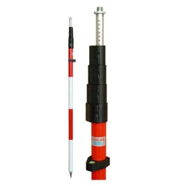 Palina telescopica porta prisma mt. 5,50, attacco 5/8″, chiusura a leva Quick-Lock